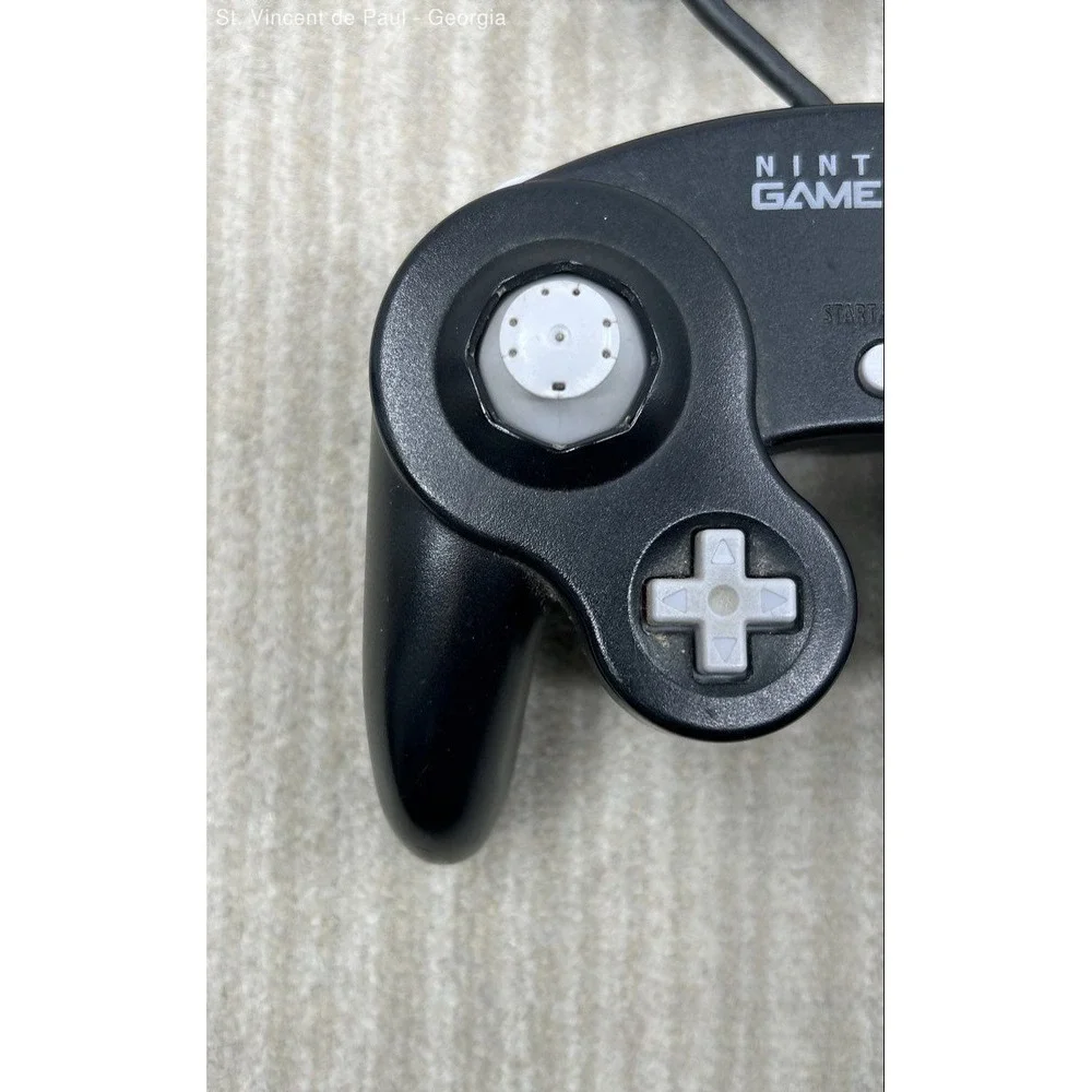 Nintendo GameCube Controller - Black | OEM | Tight Joysticks Tested Working Look